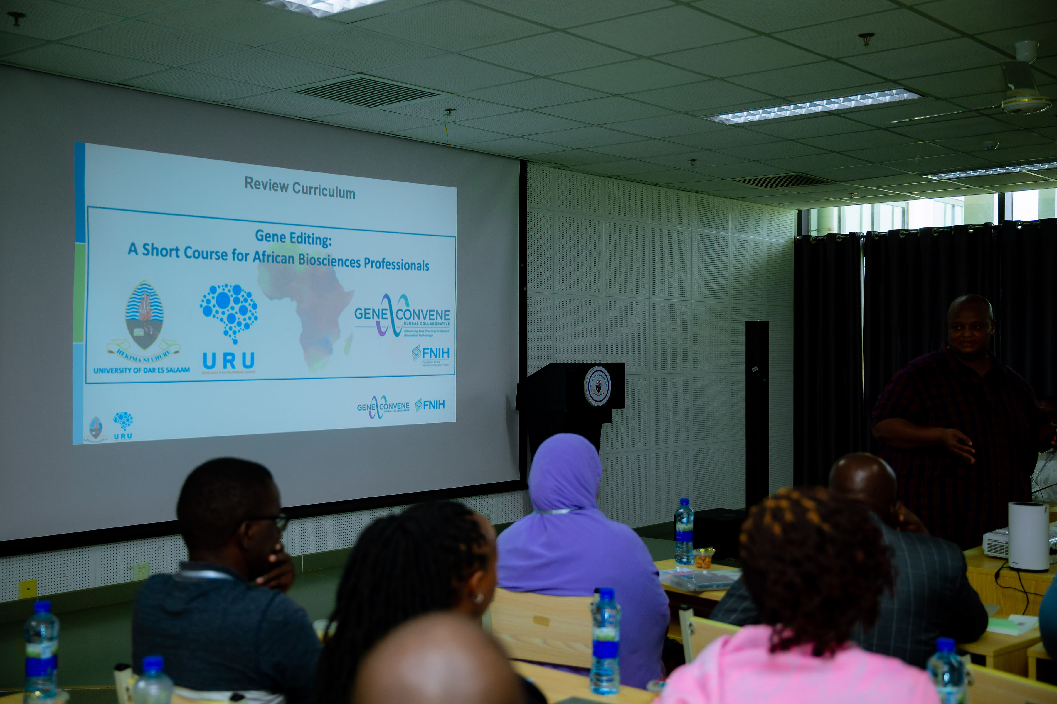 Gene editing conference for African biosciences professionals at URU event